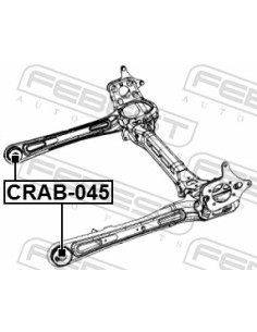 CHRYSLER GRAND VOYAGER V Tilta bukse CRAB-045, 04721356AA 2